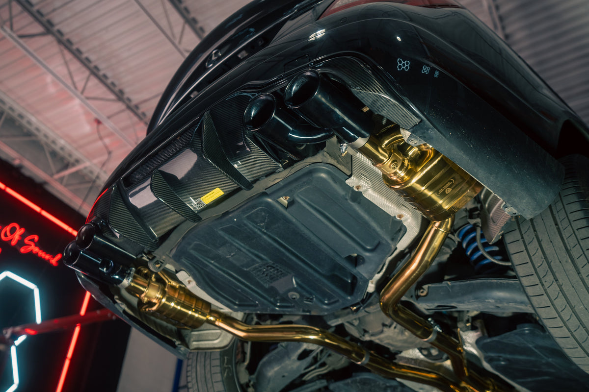 Valvetronic Designs Mercedes C63 AMG W204 valved exhaust system
