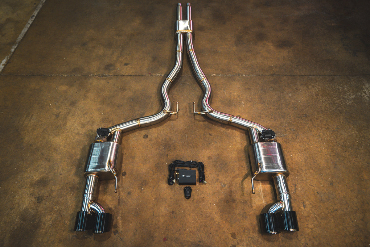 Valvetronic Designs Ford Mustang GT S650 valved sport exhaust system