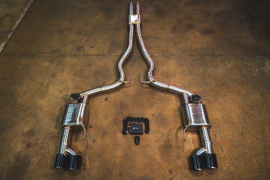 Valvetronic Designs Ford Mustang GT S650 valved sport exhaust system