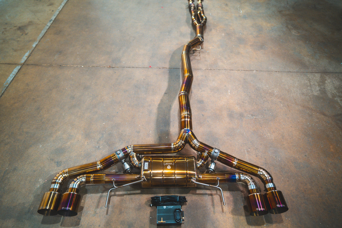 Valvetronic Designs Nissan GTR R35 valved sport exhaust system
