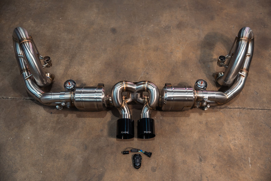 Valvetronic Designs Porsche 991 GT3 RS valved sport exhaust system
