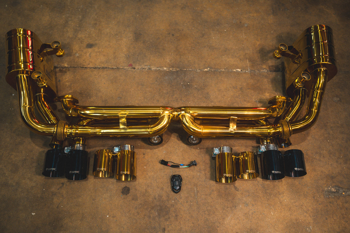 Valvetronic Designs Porsche 991.1 Carrera valved sport exhaust system