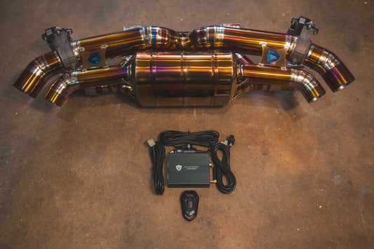 Valvetronic Designs Porsche 992 Carrera Turbo valved sport exhaust