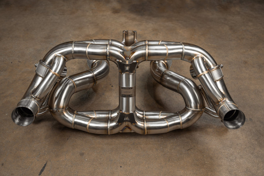 Valvetronic Designs Porsche Carrera GT exhaust system