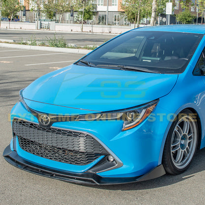 2019-Up Toyota Corolla Hatchback Front Splitter Lip image 1