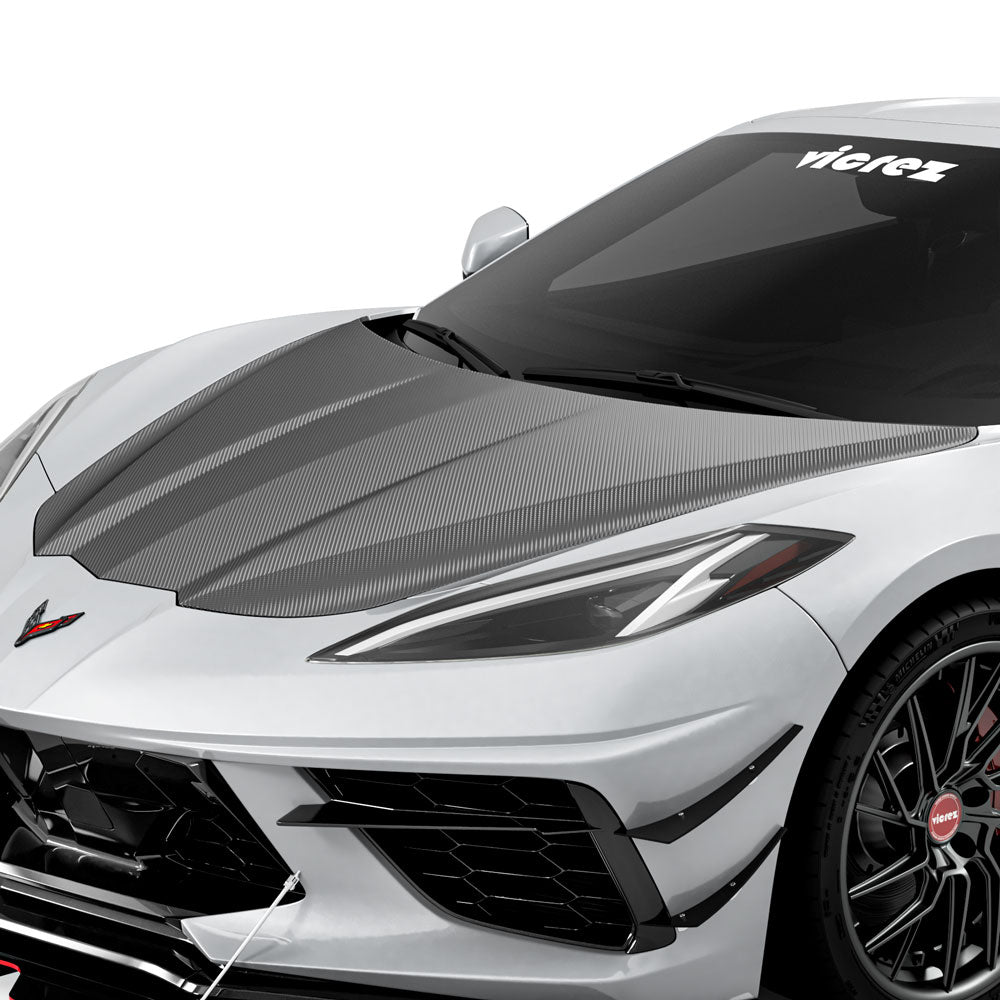 Vicrez Hood Wrap Vinyl vz102260 | Corvette C8 2020-2026