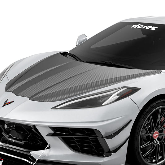 Vicrez Hood Wrap Vinyl vz102260 | Corvette C8 2020-2026