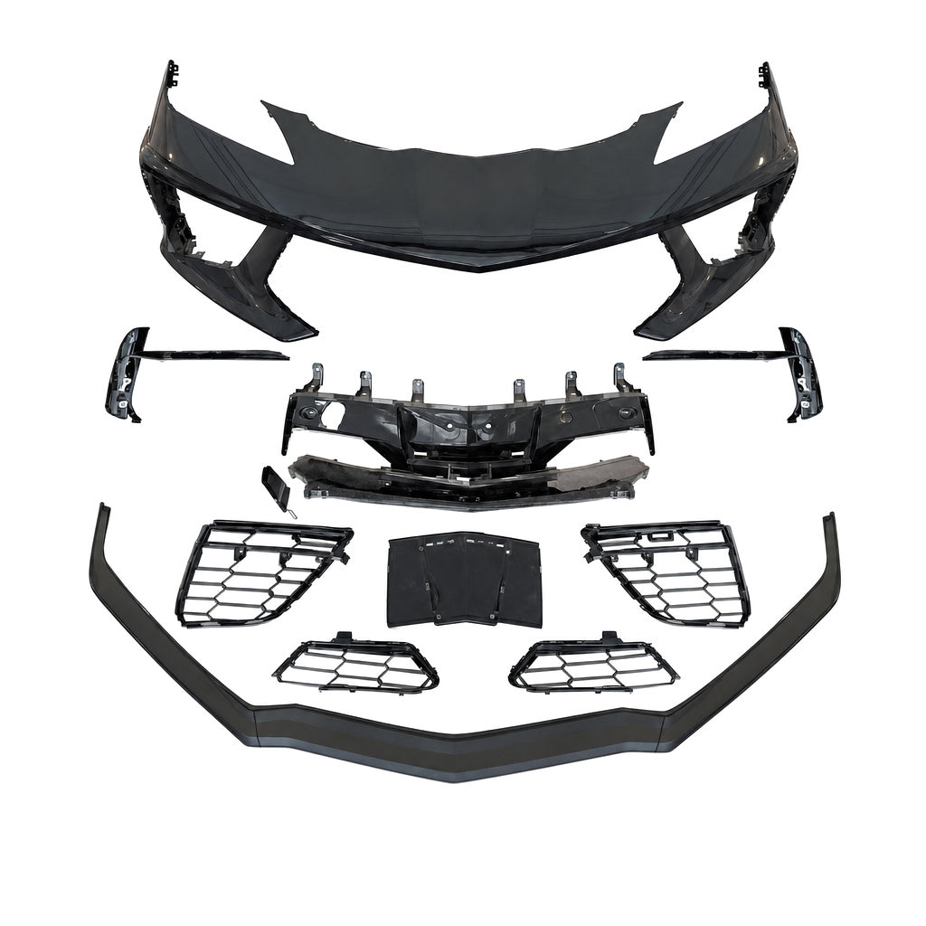 Vicrez Replacement C8 Stingray Front Bumper vz112302 | Chevrolet Corvette C8 2020-2025