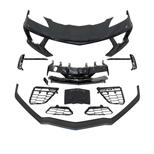 Vicrez Replacement C8 Stingray Front Bumper vz112302 | Chevrolet Corvette C8 2020-2025