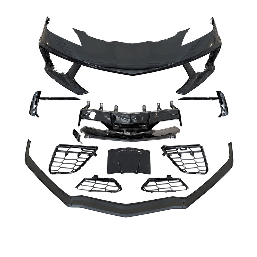 Vicrez Replacement C8 Stingray Front Bumper vz112302 | Chevrolet Corvette C8 2020-2025