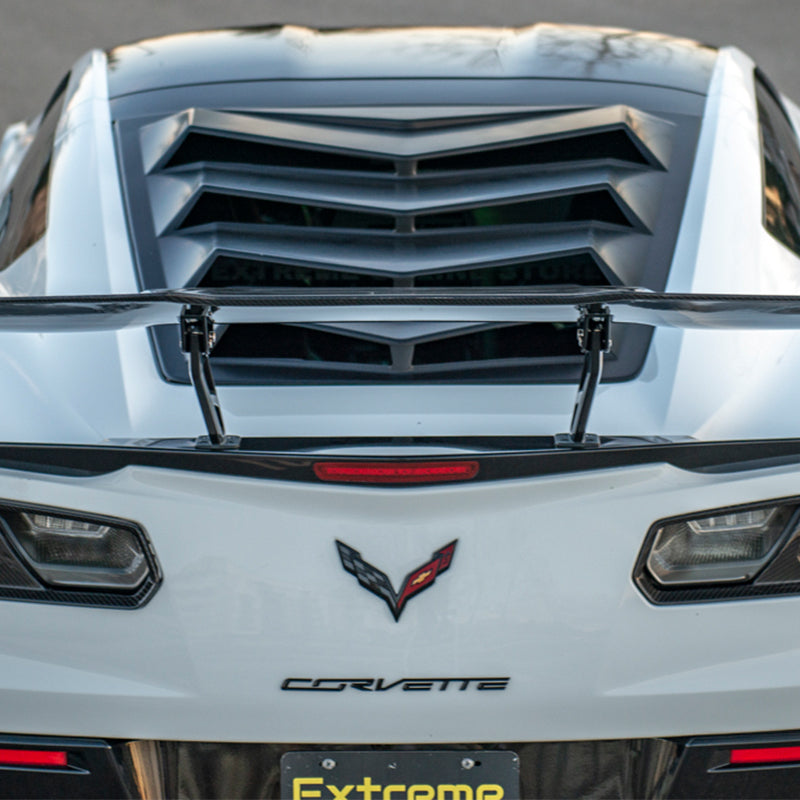 Corvette C7 Coupe Rear Window Louver Cover image 3