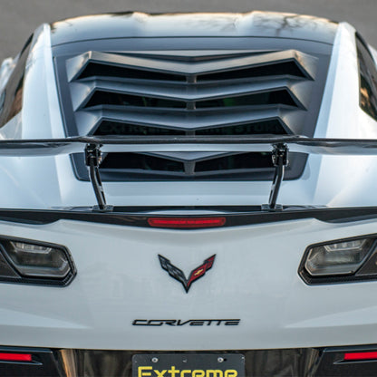Corvette C7 Coupe Rear Window Louver Cover image 3