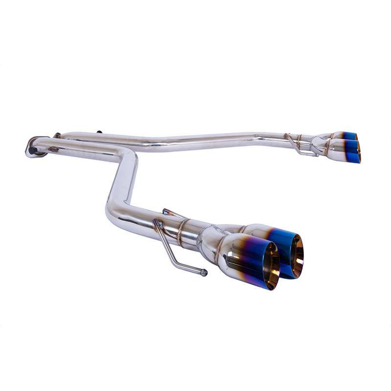 2015-Up Lexus RC200t 300 350 Muffler Delete Axle Back Quad Tips Exhaust image 11