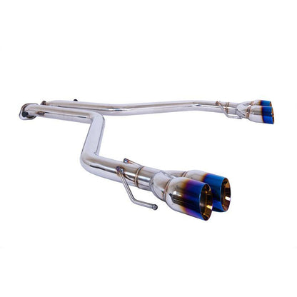 2015-Up Lexus RC200t 300 350 Muffler Delete Axle Back Quad Tips Exhaust image 11