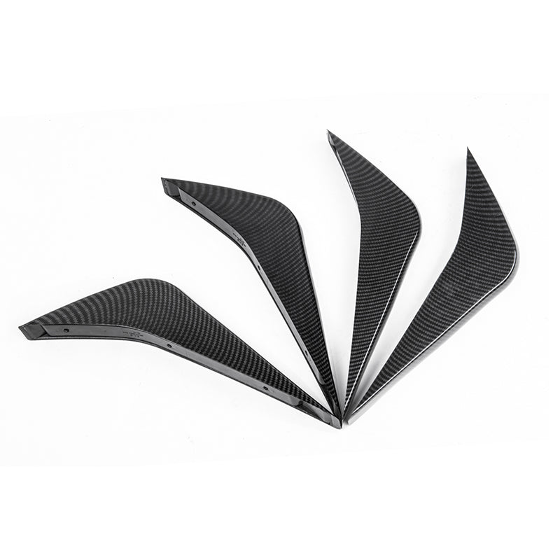 Corvette C7 Rear Bumper Diffuser Fins image 13
