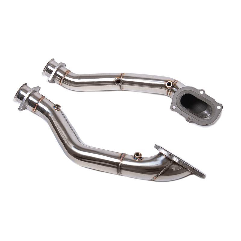 Corvette C7 3" Stainless Steel Race Series Catless Downpipe image 2
