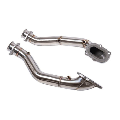 Corvette C7 3" Stainless Steel Race Series Catless Downpipe image 2