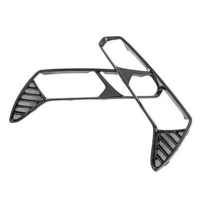Corvette C7 DRY CARBON FIBER Rear Tail Light Bezels image 3