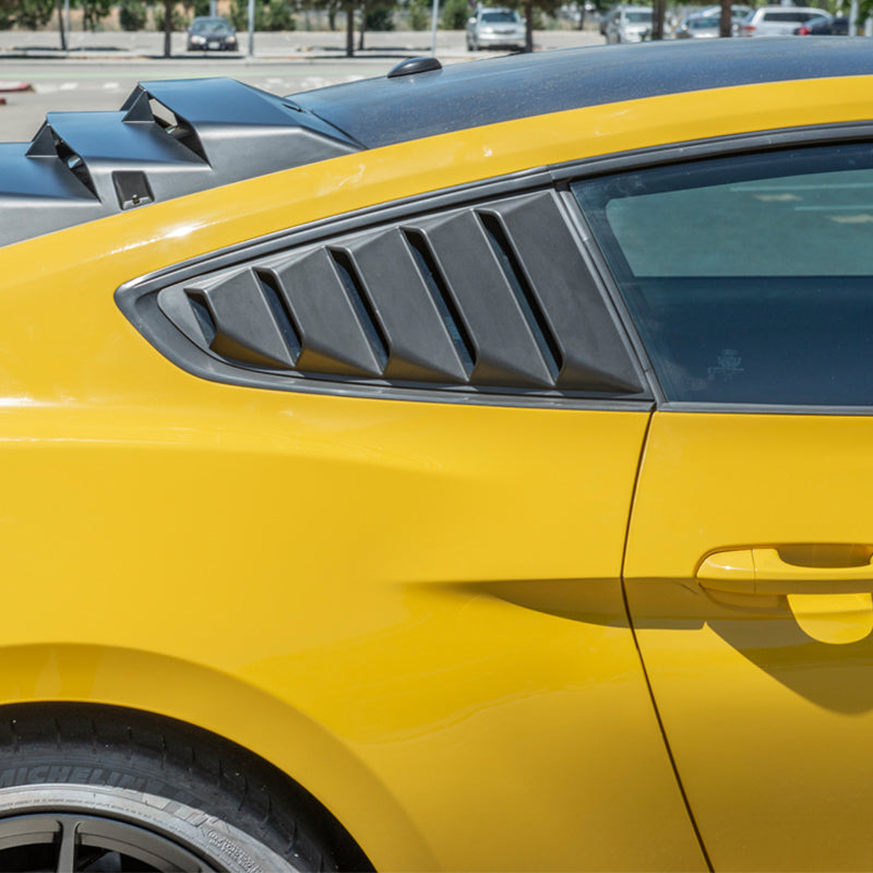2015-23 Ford Mustang Rear Side Window Louver image 2