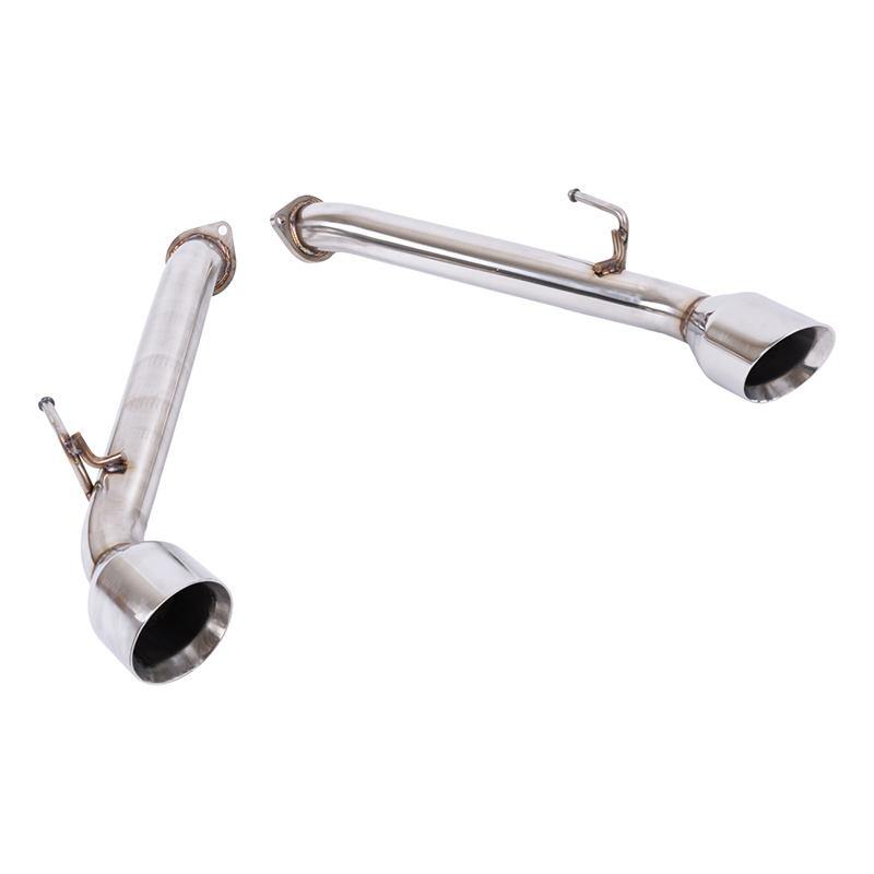 2017-Up Infiniti Q60 Muffler Delete Dual Tips Exhaust image 16