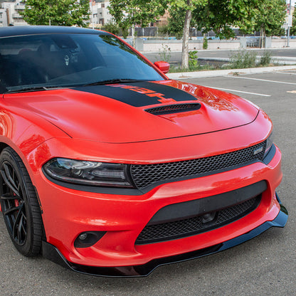 2015-Up Dodge Charger SRT Track Package Front Splitter image 15