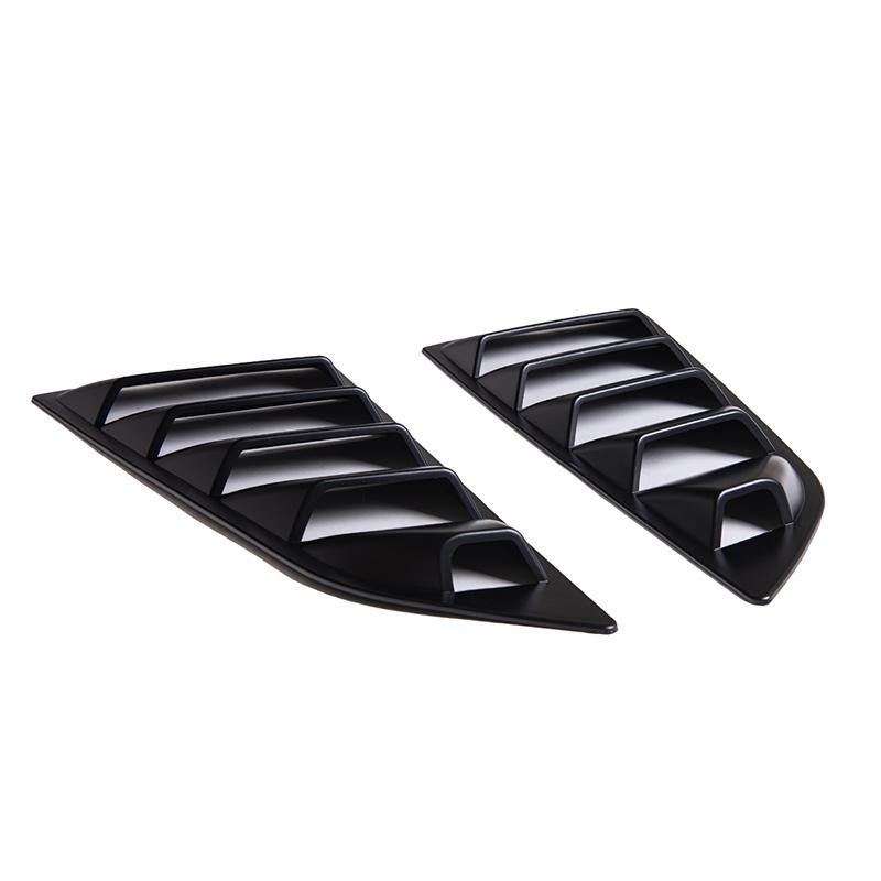Corvette C7 Coupe Rear Side Window Louver Covers image 2