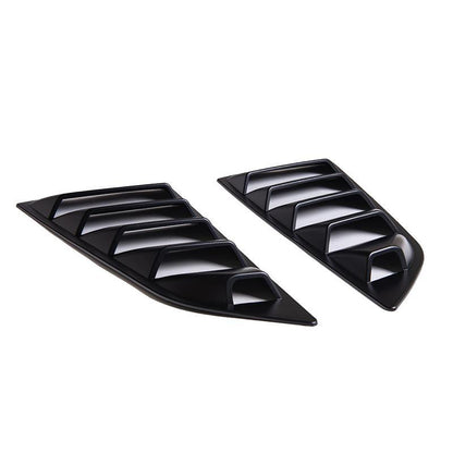 Corvette C7 Coupe Rear Side Window Louver Covers image 2