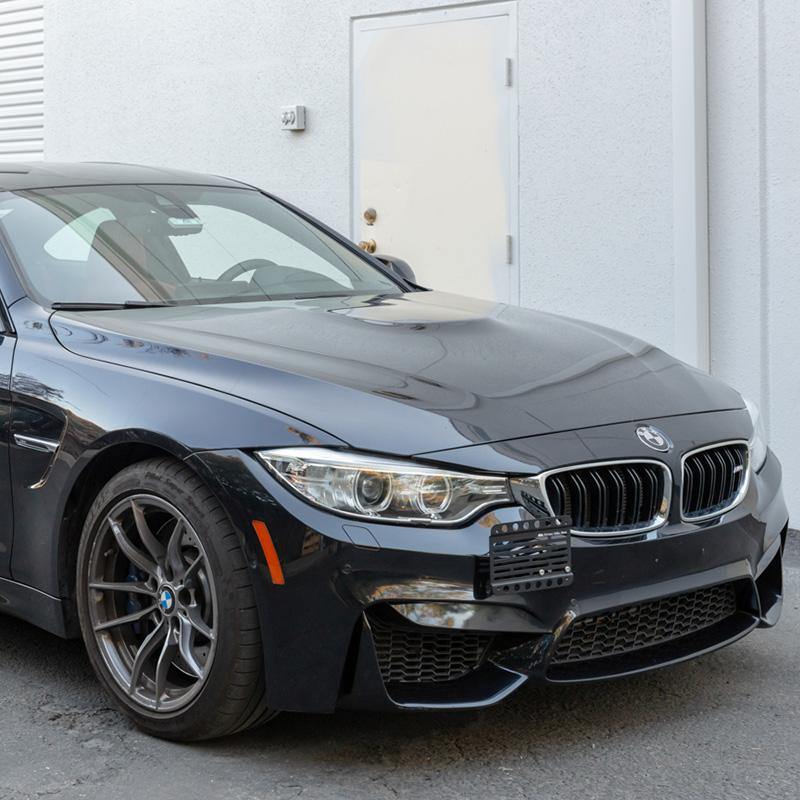 2015-20 BMW M4 F82 | F83 Tow Hook License Plate Mount Bracket image 3