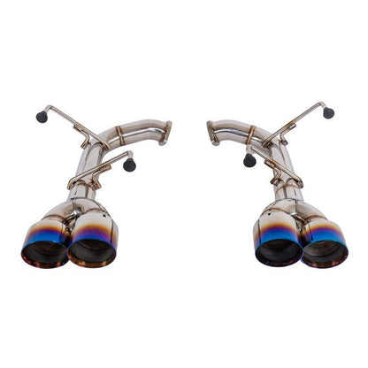 2015-21 Subaru WRX / STi Axle Back Quad Burnt Tips Exhaust image 2