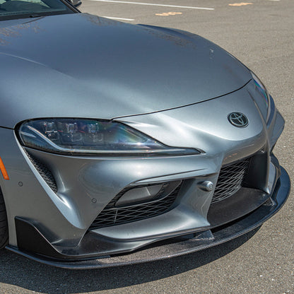 2020-Up Toyota Supra A90 Artisan Spirit Front Splitter Lip image 3