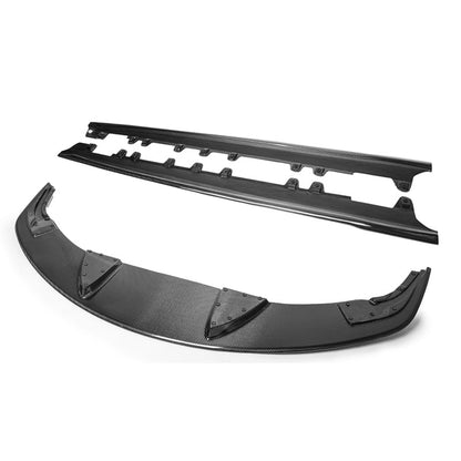 2020-Up Toyota Supra A90 Front Splitter & Side Skirts image 2