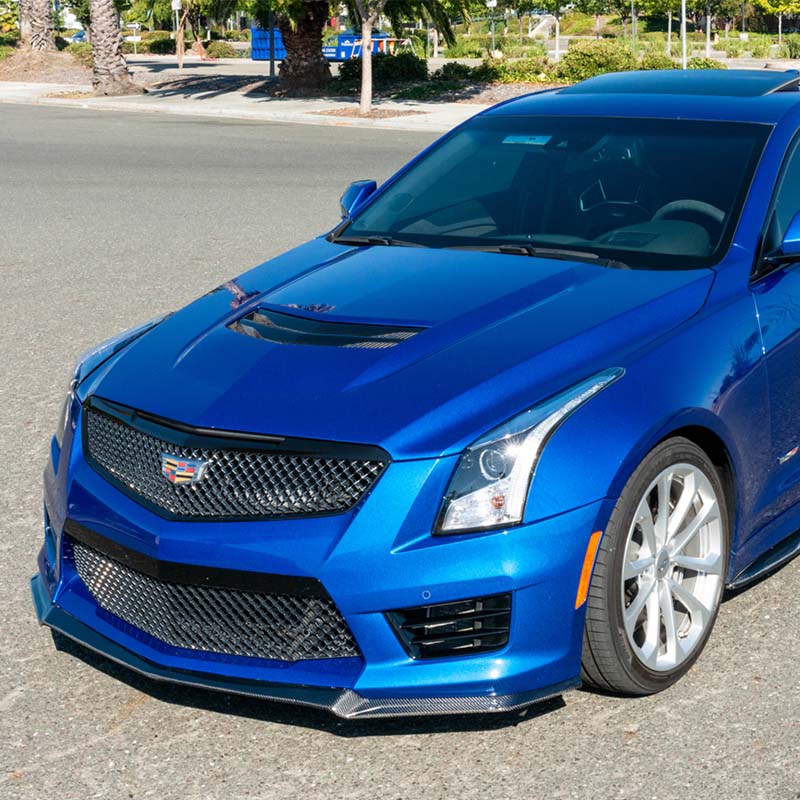 2016-19 Cadillac ATS-V Carbon Fiber Front Splitter image 11