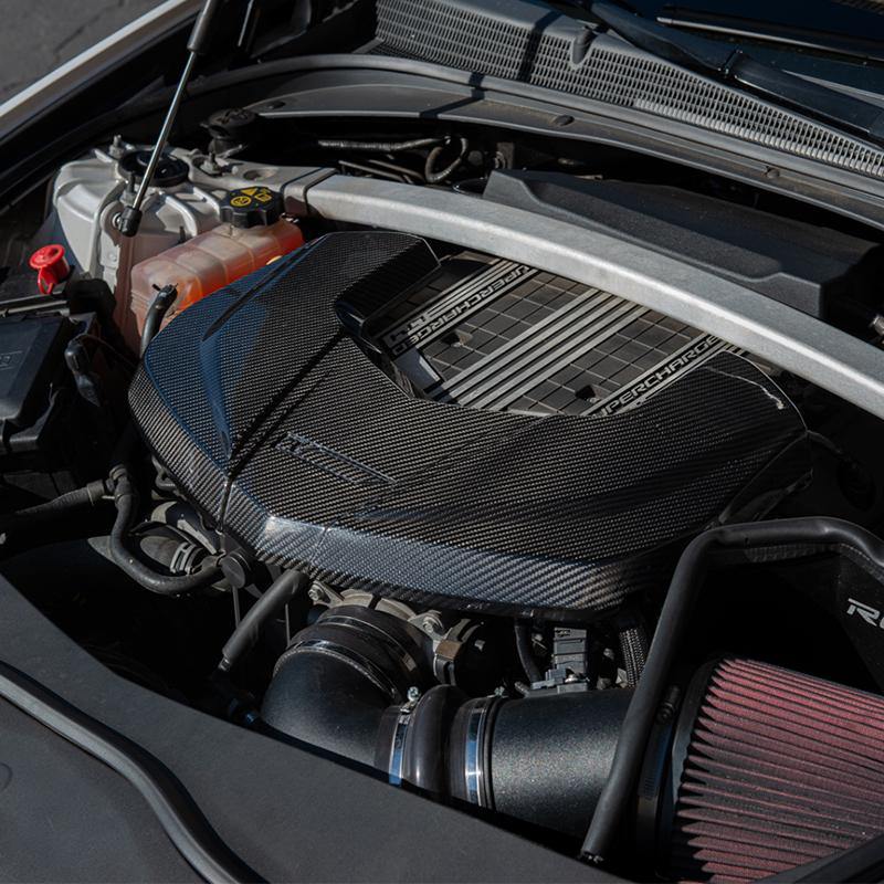 2016-19 Cadillac CTS-V Dry Carbon Fiber Front Engine Cover image 21