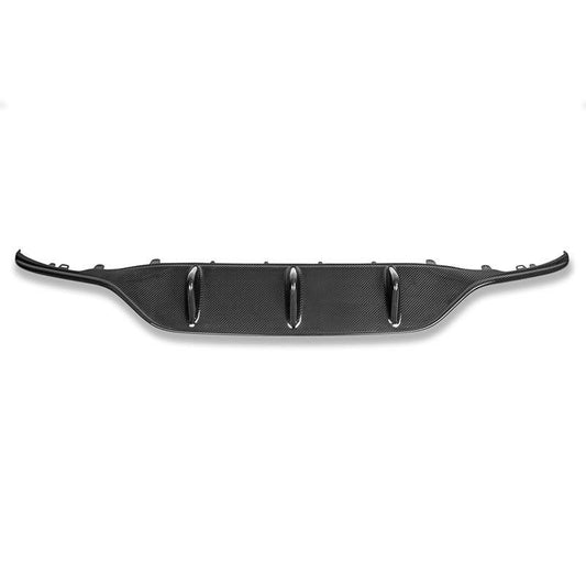 2015-18 Mercedes-Benz C-Class W205 AMG Carbon Fiber Rear Bumper Diffuser image 1