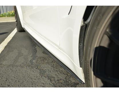 2014-20 BMW F80 M3 Carbon Fiber Front Splitter & Side Skirts image 7