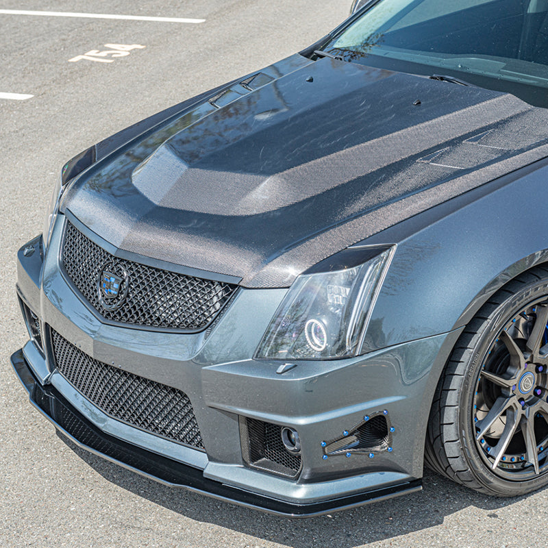 2009-15 Cadillac CTS-V EOS Performance Front Splitter Lip image 9