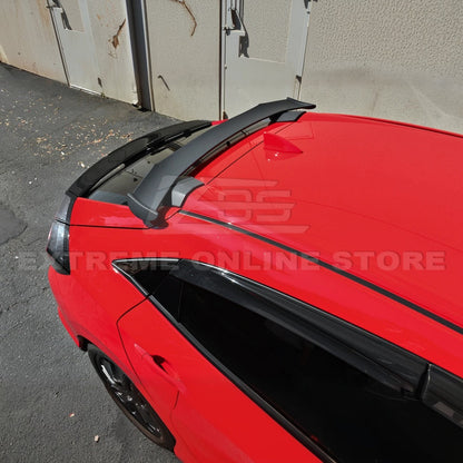 2016-21 Honda Civic Hatchback Spoon Style Rear Roof Spoiler Kit image 5