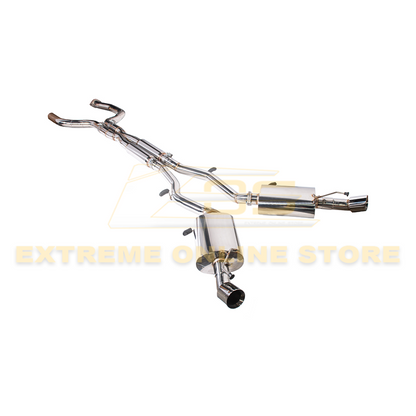 2016-PRESENT CHEVROLET CAMARO V8 COUPE DUAL TIPS CAT BACK EXHAUST image 1