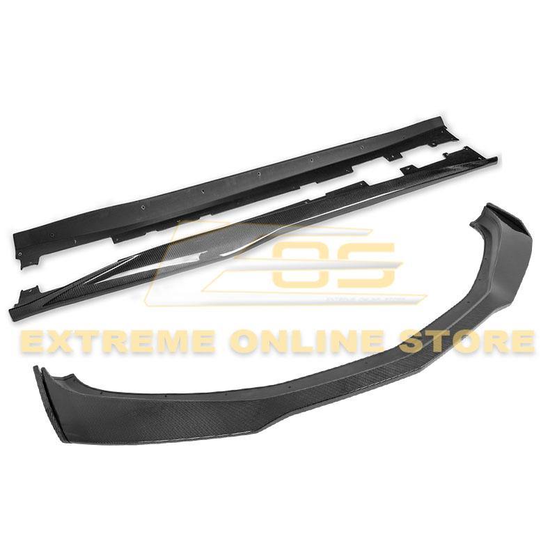 2019-24 Camaro ZL1 1LE Conversion Front Splitter & Side Skirts image 3